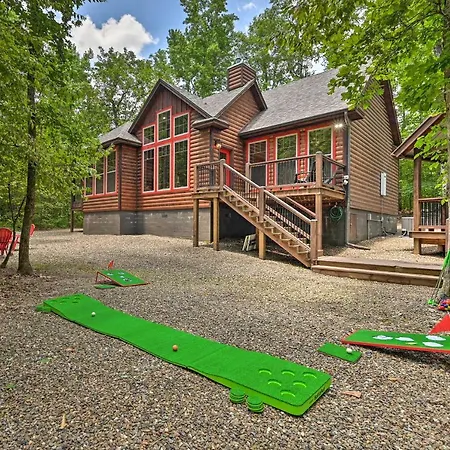 Luxe Broken Bow Cabin Hot Tub About 3 Mi To Hochatown